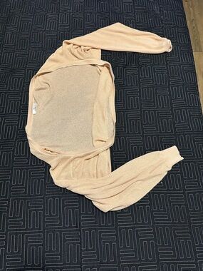 Beige Cardigan Shrug M